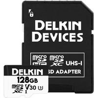 Delkin Devices 128GB Hyperspeed UHS-I SDXC Hafıza Kartı +  SD Adapter *