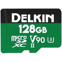 Delkin Devices 128GB Power UHS-II V90 Micro SDXC 2000 XHafıza Kartı