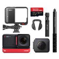 Insta360 ONE RS Twin Edition + 64GB MicroSD + Bullet Time Bundle