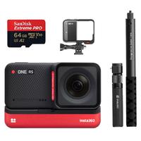 Insta360 ONE RS 4K Edition + 64GB MicroSD + Bullet Time Bundle