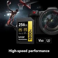 Lexar 256GB Professional 1800x UHS-II V60 SDXC Hafıza Kartı