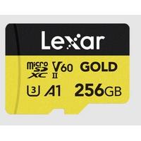 Lexar 256GB Professional GOLD microSD UHS-II Hafıza Kartı