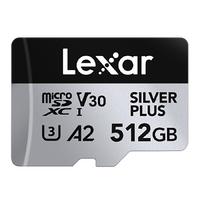 Lexar 512GB microSDXC UHS-I V30 Professional SILVER PLUS Hafıza Kartı