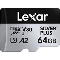 Lexar Professional 64GB 205 MB/s Silver Plus Mikro SD Hafıza Kartı