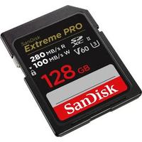 SanDisk 128GB Extreme PRO UHS-II SDXC 280MB/s V60 Hafıza Kartı