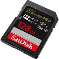 SanDisk 128GB Extreme PRO UHS-II SDXC 280MB/s V60 Hafıza Kartı