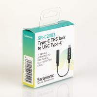 Saramonic SR-C2003 Type-C -3,5mm TRRS Ses Jakı Adaptör Kablosu (7,6 CM)