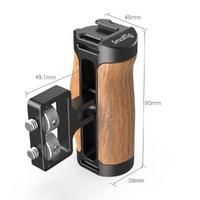 SmallRig 2913 Ahşap Mini Yan Sap (1/4”-20 Vida)